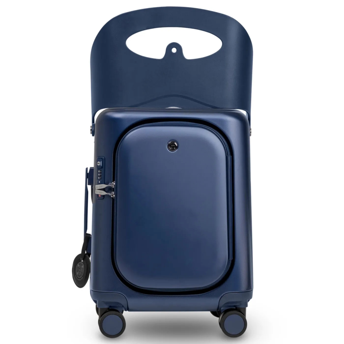 MiaMily 51 cm Ride-On Carry-on Plus Suitcase - Navy Blue