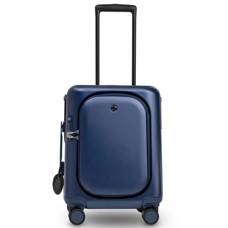 MiaMily 51 cm Ride-On Carry-on Plus Suitcase - Navy Blue