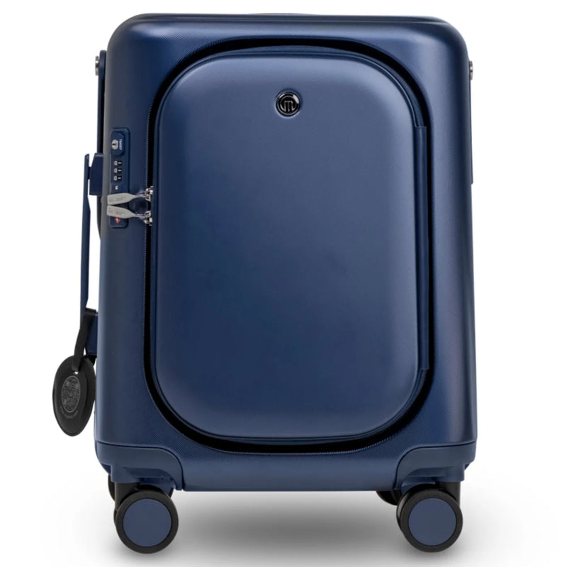 MiaMily 51 cm Ride-On Carry-on Plus Suitcase - Navy Blue
