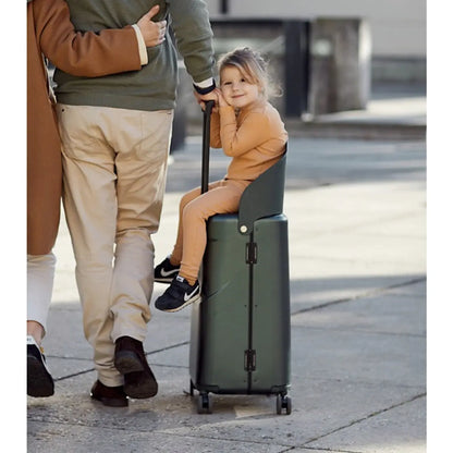 MiaMily 64 cm Ride-On Spinner Suitcase - Forest Green