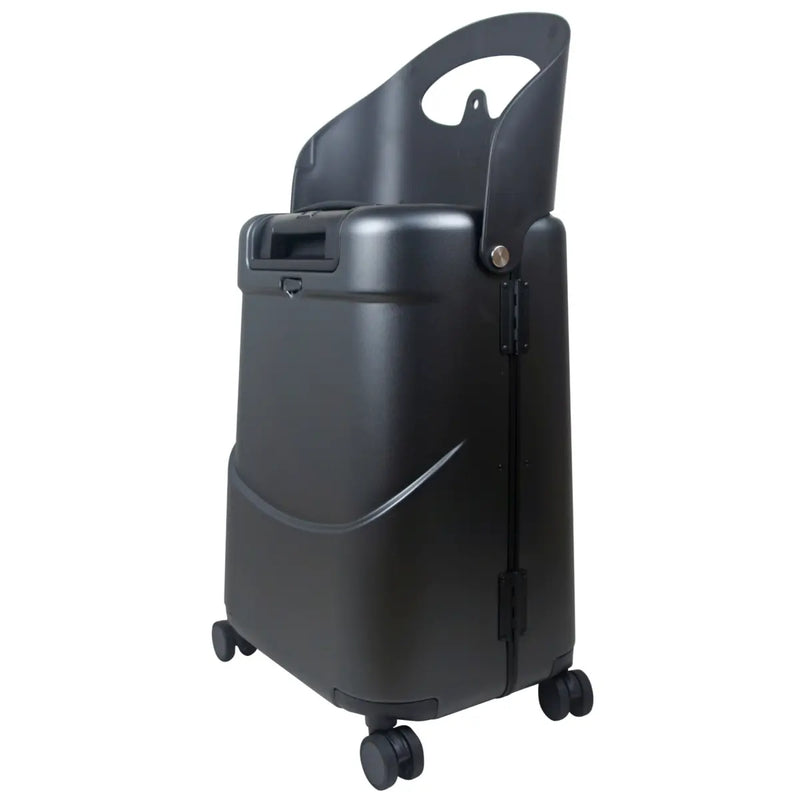 Built in seat support, great for multi use: child riding, portable seat for adults, bag storage