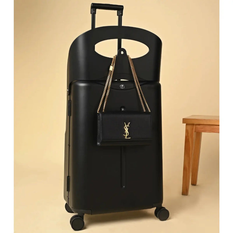 Built-in hook to hang bags