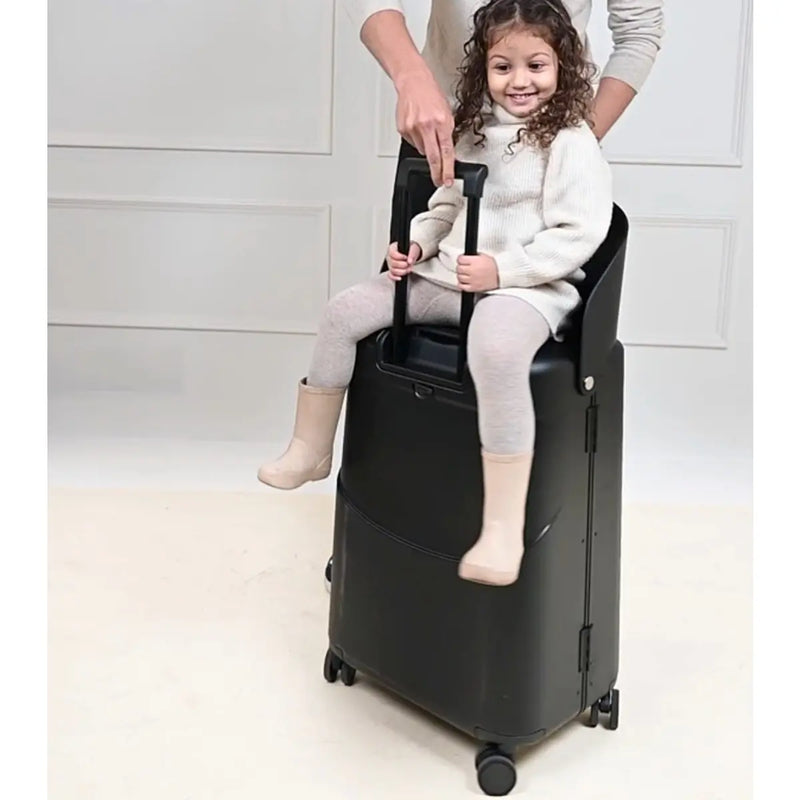 MiaMily 64 cm Ride-On Spinner Suitcase - Midnight Black