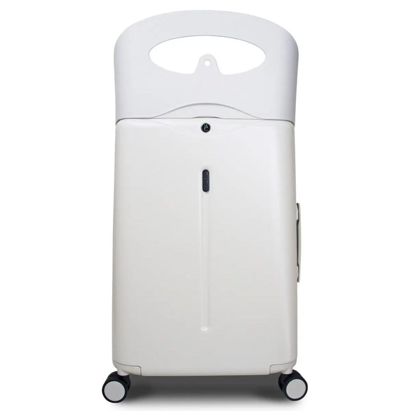 Built-in hook to hang bags