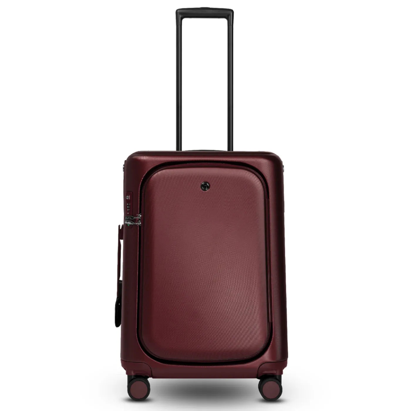 MiaMily 65 cm Ride-On Check-in Plus Suitcase - Burgundy Red