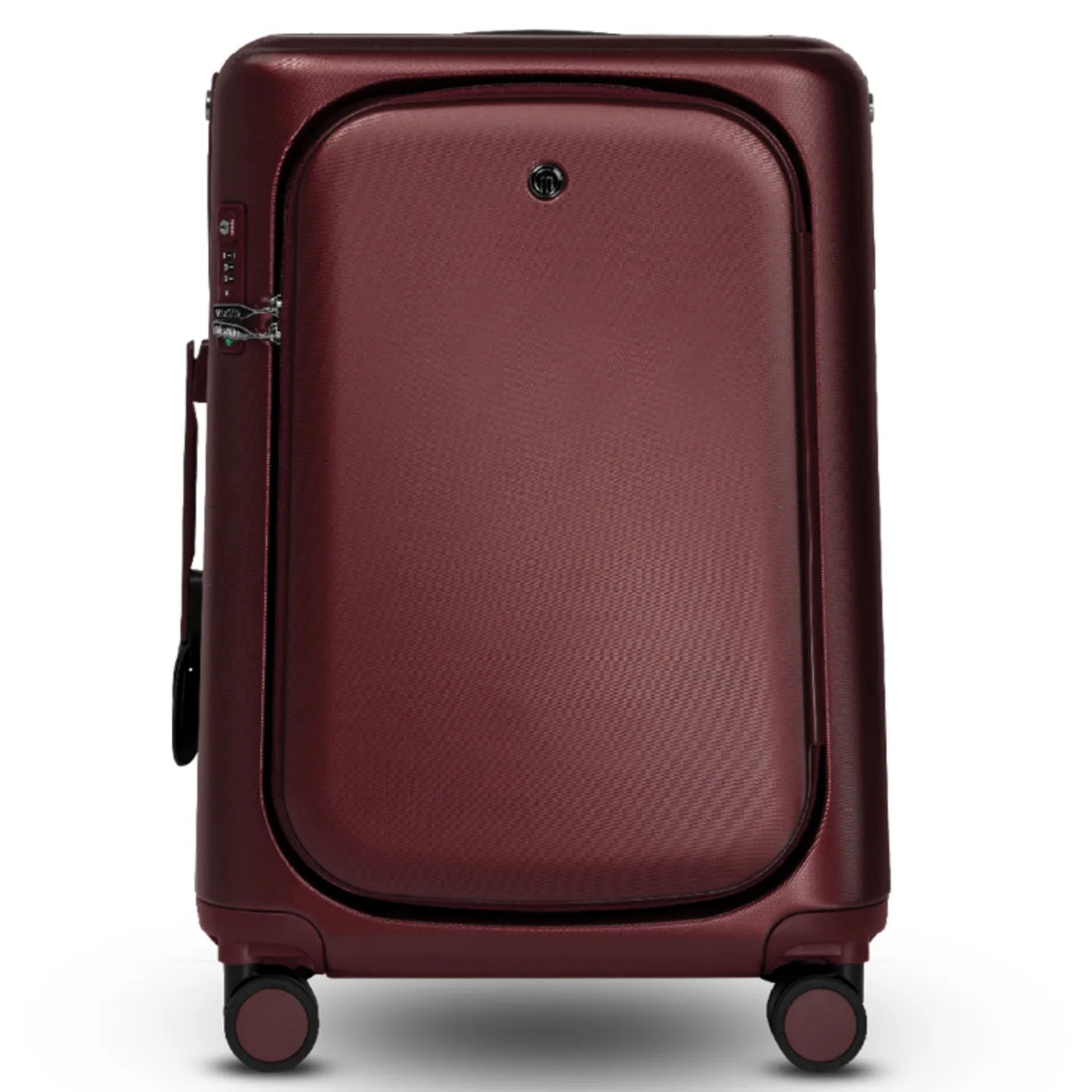MiaMily 65 cm Ride-On Check-in Plus Suitcase - Burgundy Red