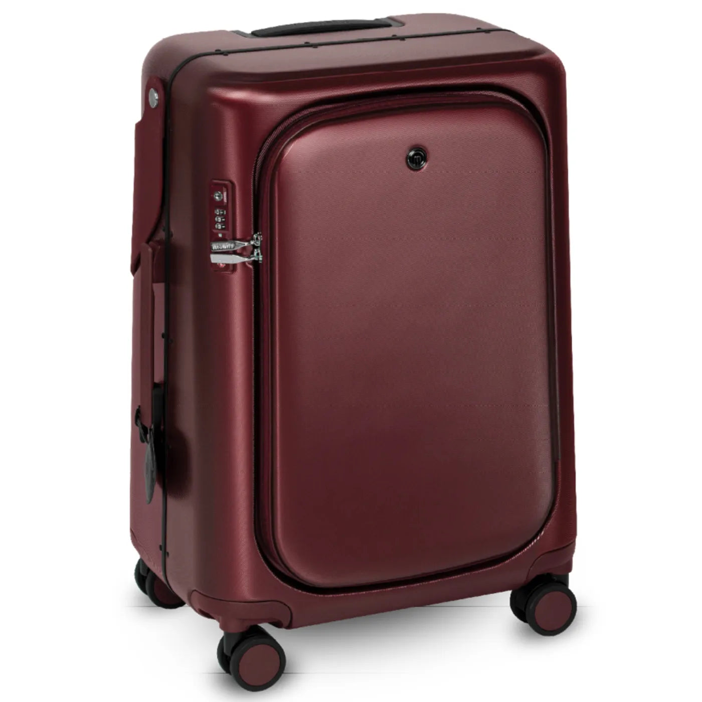MiaMily 65 cm Ride-On Check-in Plus Suitcase - Burgundy Red