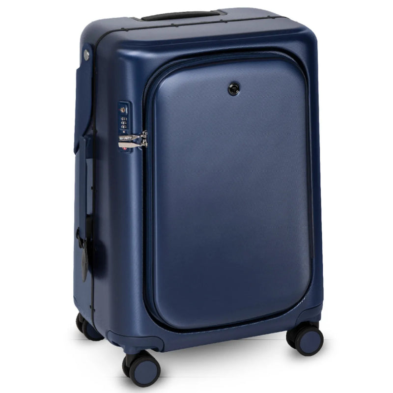 MiaMily 65 cm Ride-On Check-in Plus Suitcase - Navy Blue