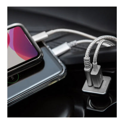 USB-C: supports USB PD + Quick Charge™ fast-charging up to 18 W (9 V/2 A)