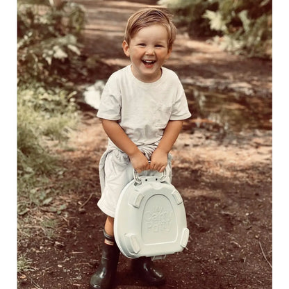 My Carry Potty Portable Travel Potty - Pastel Grey