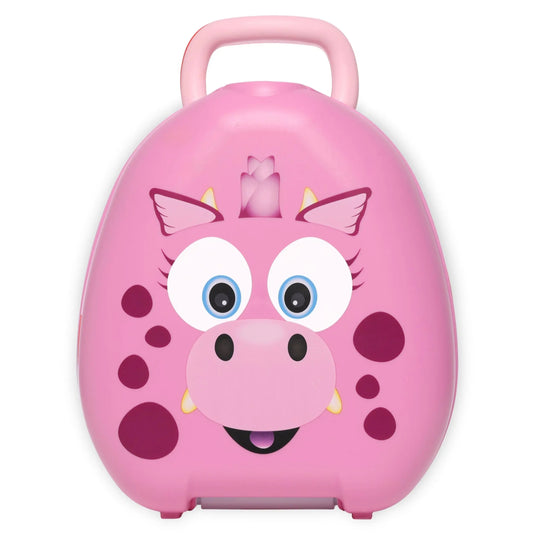 My Carry Potty Portable Travel Potty - Pink Dragon