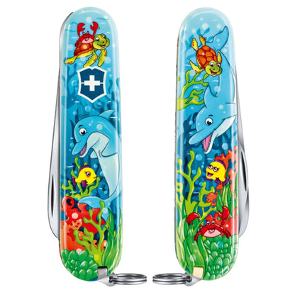My First Victorinox Swiss Army Knife Children Set - Dolphin