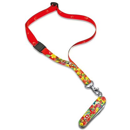 Set includes practical neck strap