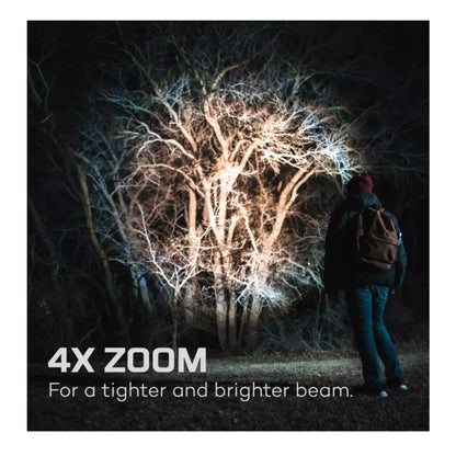 Nebo Davinci 2000 Lumen Rechargeable Flashlight with Powerbank