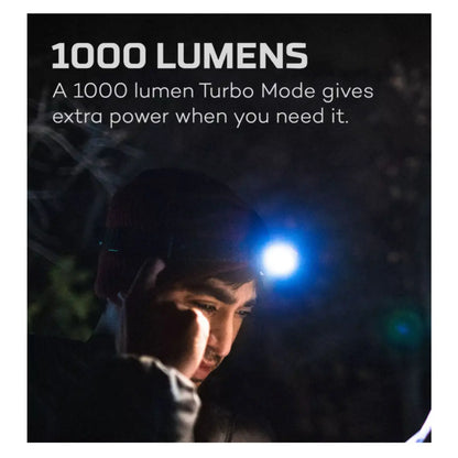 Nebo Einstein 1000 Flex - 1000 Lumen Rechargeable Headlamp