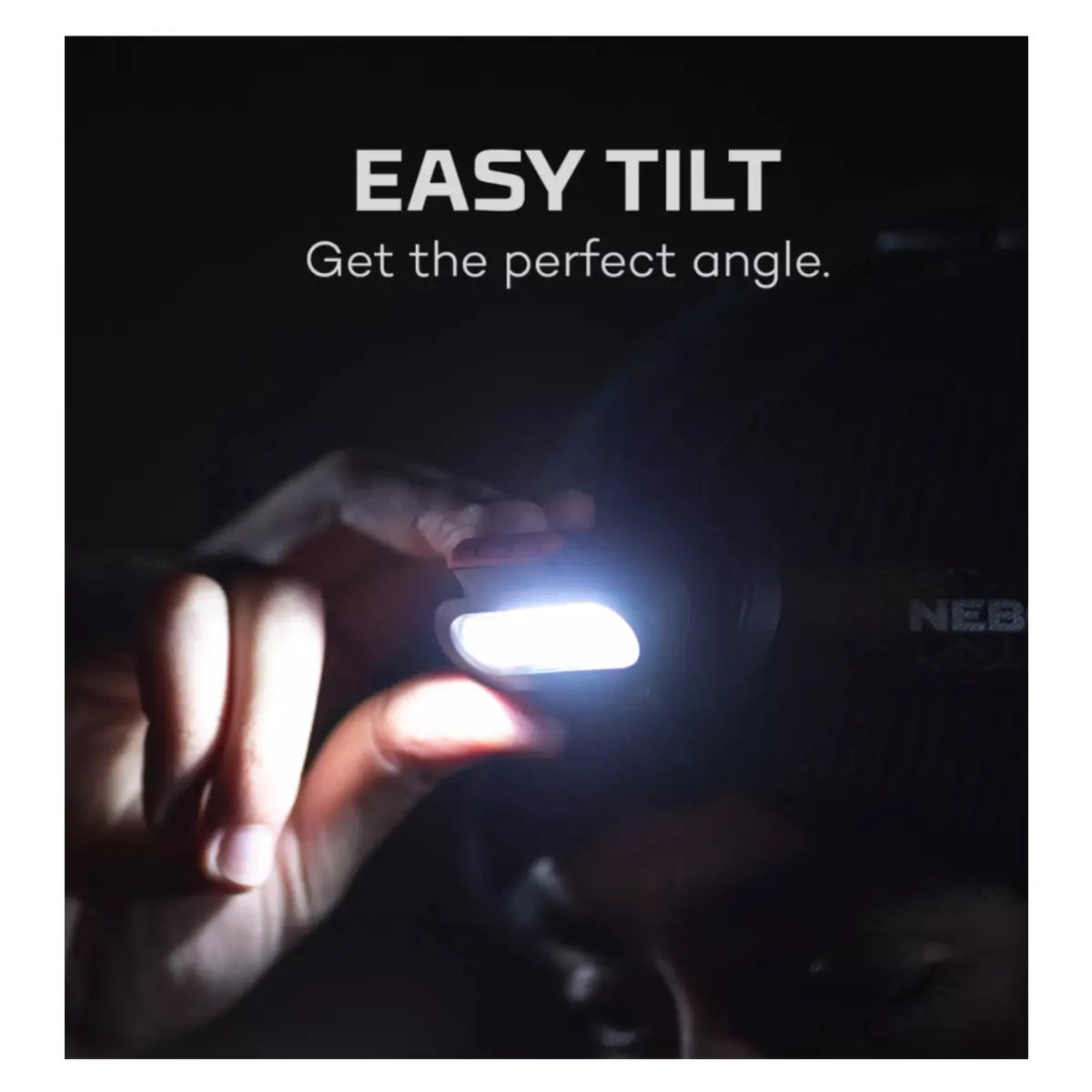 Nebo Einstein 1500 Flex - 1500 Lumen Powerful Rechargeable Headlamp