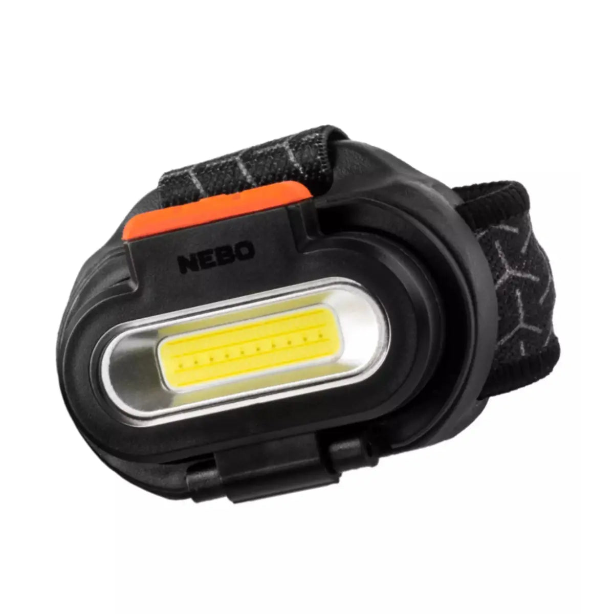 low-profile, compact 1500 lumen headlamp with 5 light modes featuring flex power