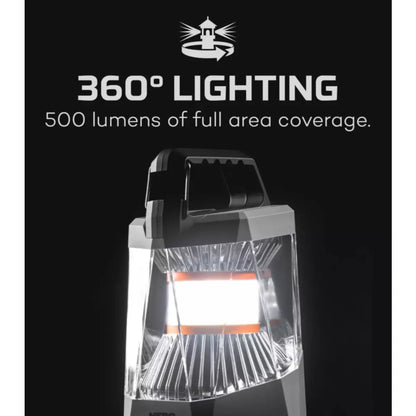 Nebo Galileo 500 Lumen Lantern and Powerbank - Black