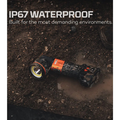 Nebo Master Series SL25 Rechargeable Spotlight - Black / Orange