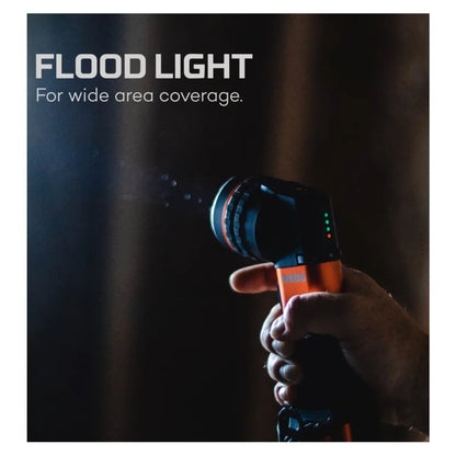 Nebo Master Series SL25 Rechargeable Spotlight - Black / Orange