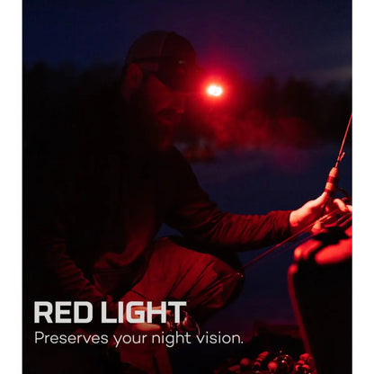 Nebo MYCRO 500+ Lumen Rechargeable Headlamp / Cap Light - Black