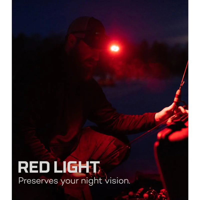 Nebo MYCRO 500+ Lumen Rechargeable Headlamp / Cap Light - Black