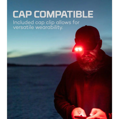 Nebo MYCRO 500+ Lumen Rechargeable Headlamp / Cap Light - Black