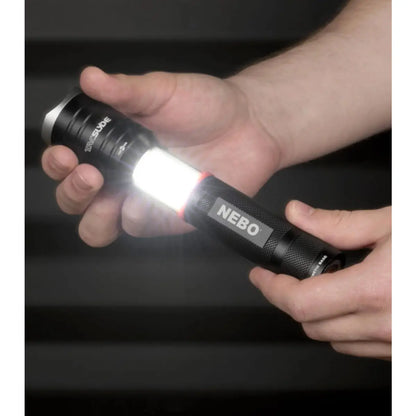 A C•O•B lantern feature with 3 light modes