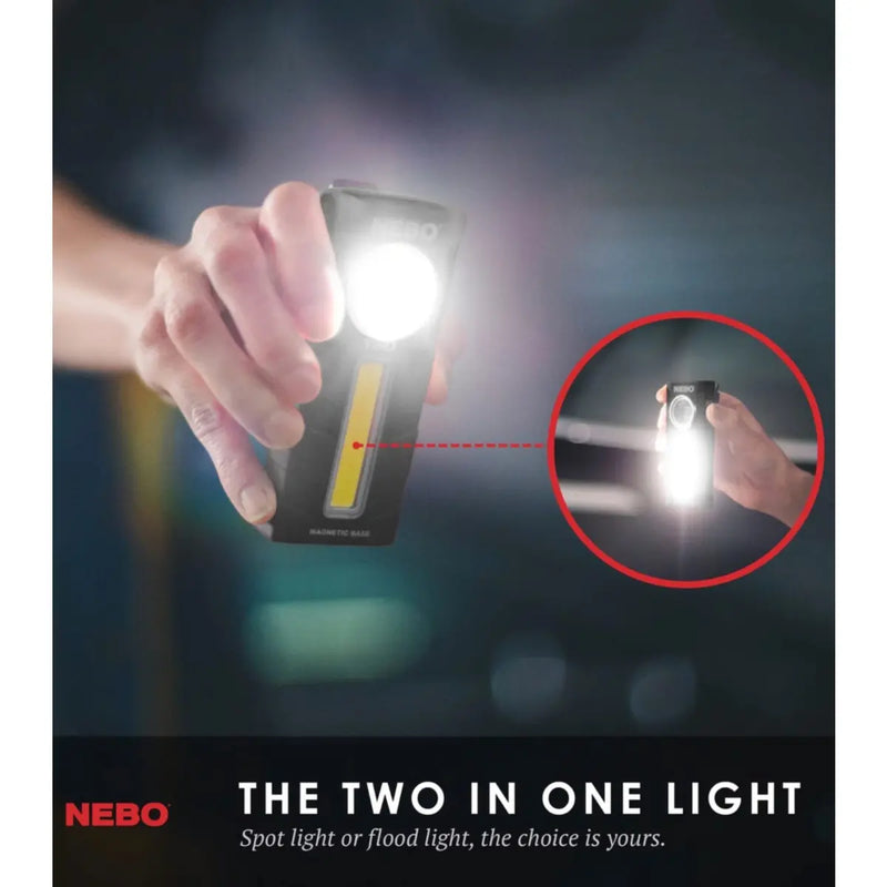 Nebo Tino 250 Lumen Pocket Torch - Black