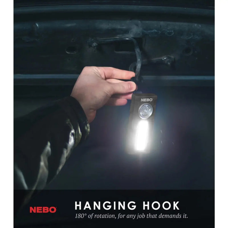 Nebo Tino 250 Lumen Pocket Torch - Black