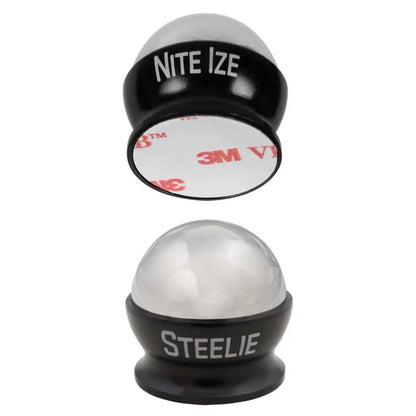 Dash Ball Mount features 3M VHB foam adhesive for secure attachment