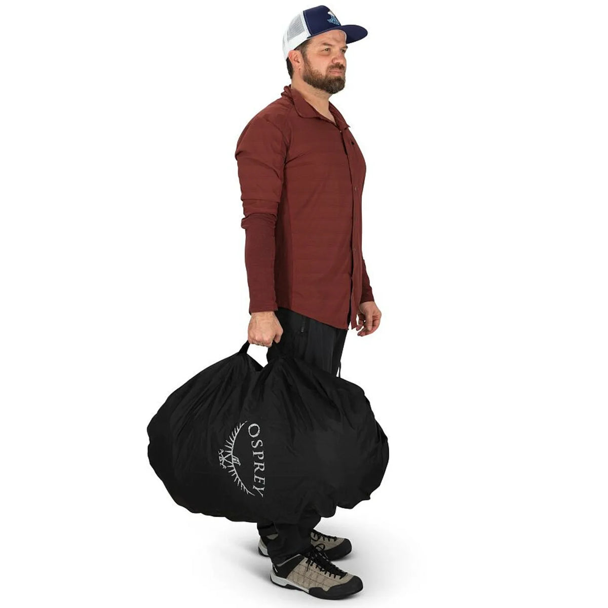 Osprey Aircover Large Backpack Travel Cover (Fits 60 - 75 litre Packs) - Black