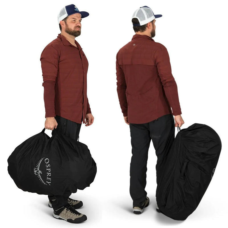Osprey Aircover Medium Backpack Travel Cover (Fits 40 - 60 litre Packs) - Black