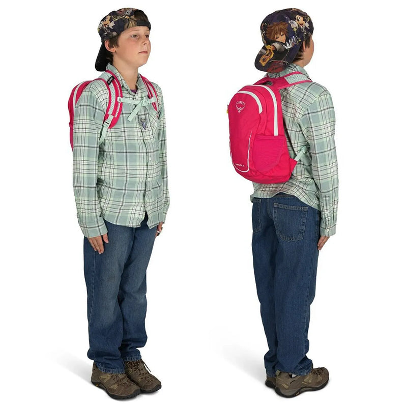 Osprey Daylite Jr. 9L Backpack - Hotspot Pink / Frosty Mint