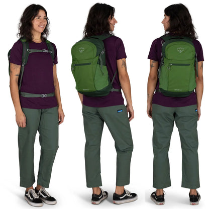 Osprey Daylite Plus 20L Backpack - Green Belt / Green Canopy