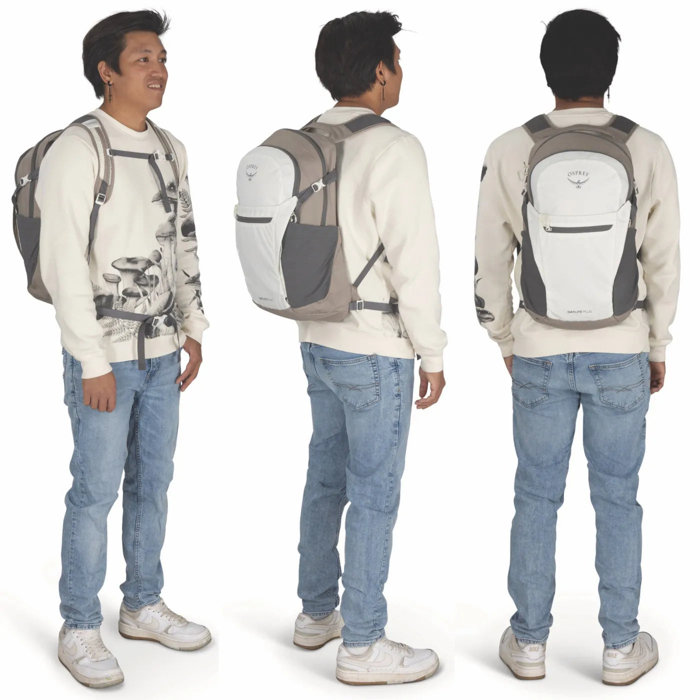 Osprey Daylite Plus 20L Backpack - Mystery White Multi