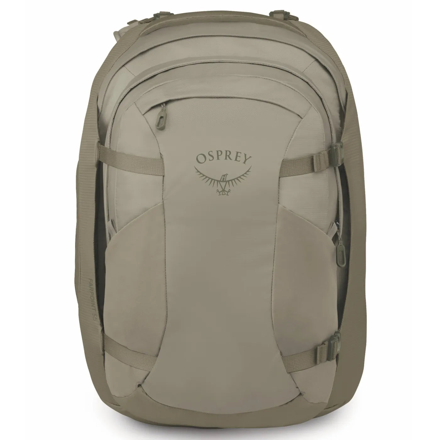 Osprey Farpoint 55L Travel Pack with Detachable Fairview 15L Day Pack - Sawdust Tan