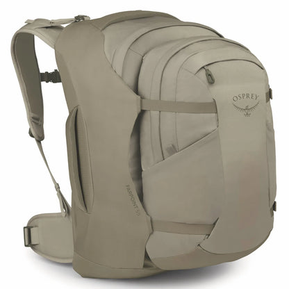 Osprey Farpoint 55L Travel Pack with Detachable Fairview 15L Day Pack - Sawdust Tan
