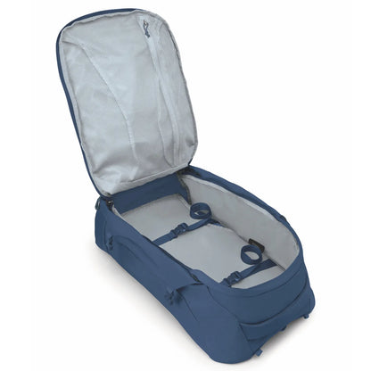 Osprey Farpoint 55L Travel Pack with Detachable Fairview 15L Day Pack - Antique Blue