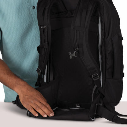 Osprey Farpoint 55L Travel Pack with Detachable Fairview 15L Day Pack - Black