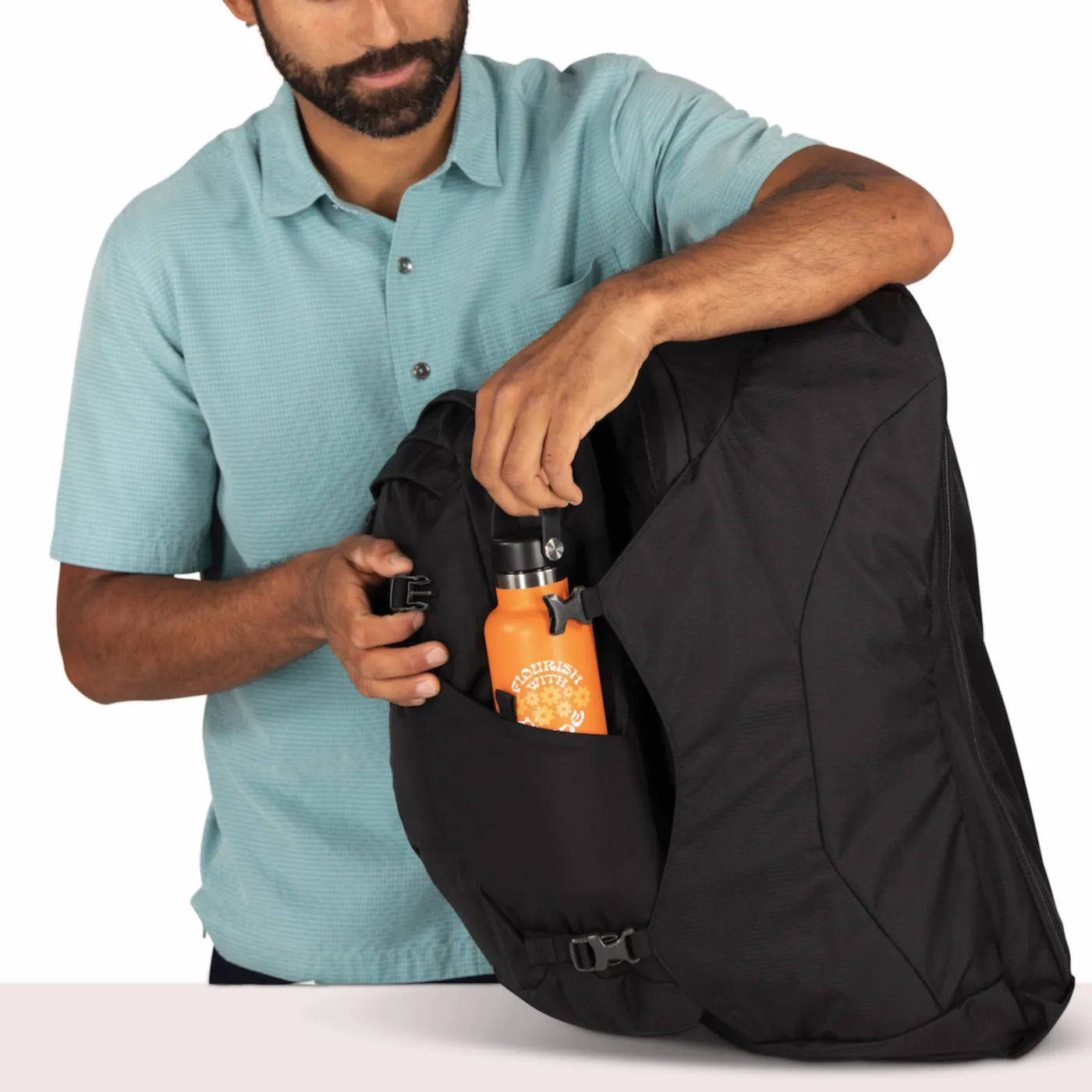 Osprey Farpoint 55L Travel Pack with Detachable Fairview 15L Day Pack - Black
