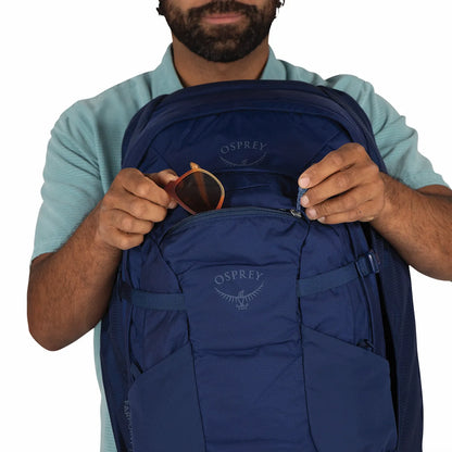 Osprey Farpoint 70L Travel Pack with Detachable Fairview Day Pack - Antique Blue