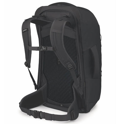 Osprey Farpoint 70L Travel Pack with Detachable Fairview Day Pack - Black
