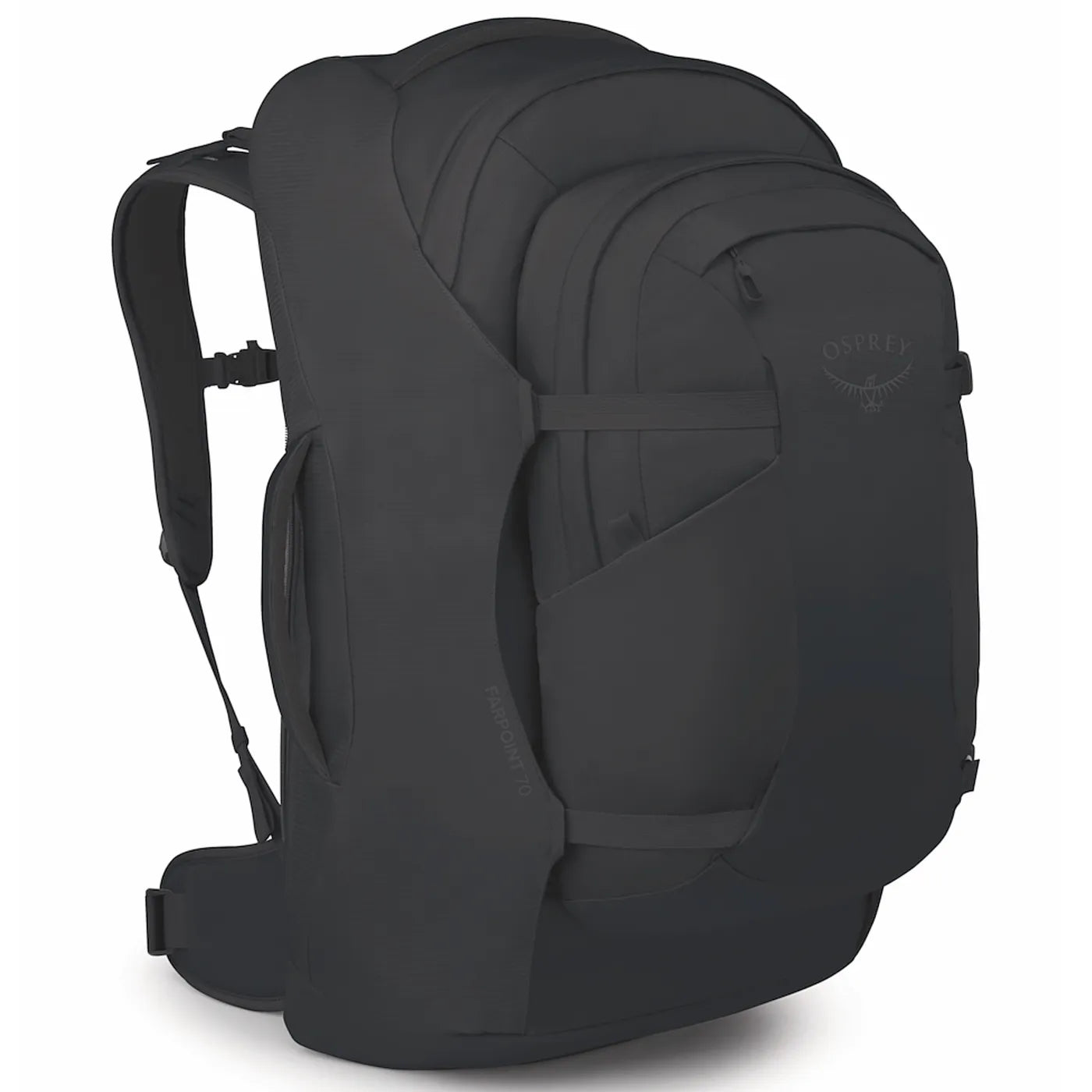 Osprey Farpoint 70L Travel Pack with Detachable Day Pack - Black