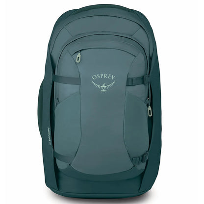 Osprey Farpoint 70L Travel Pack with Detachable Fairview Day Pack - Cascade Blue/Torrent Blue