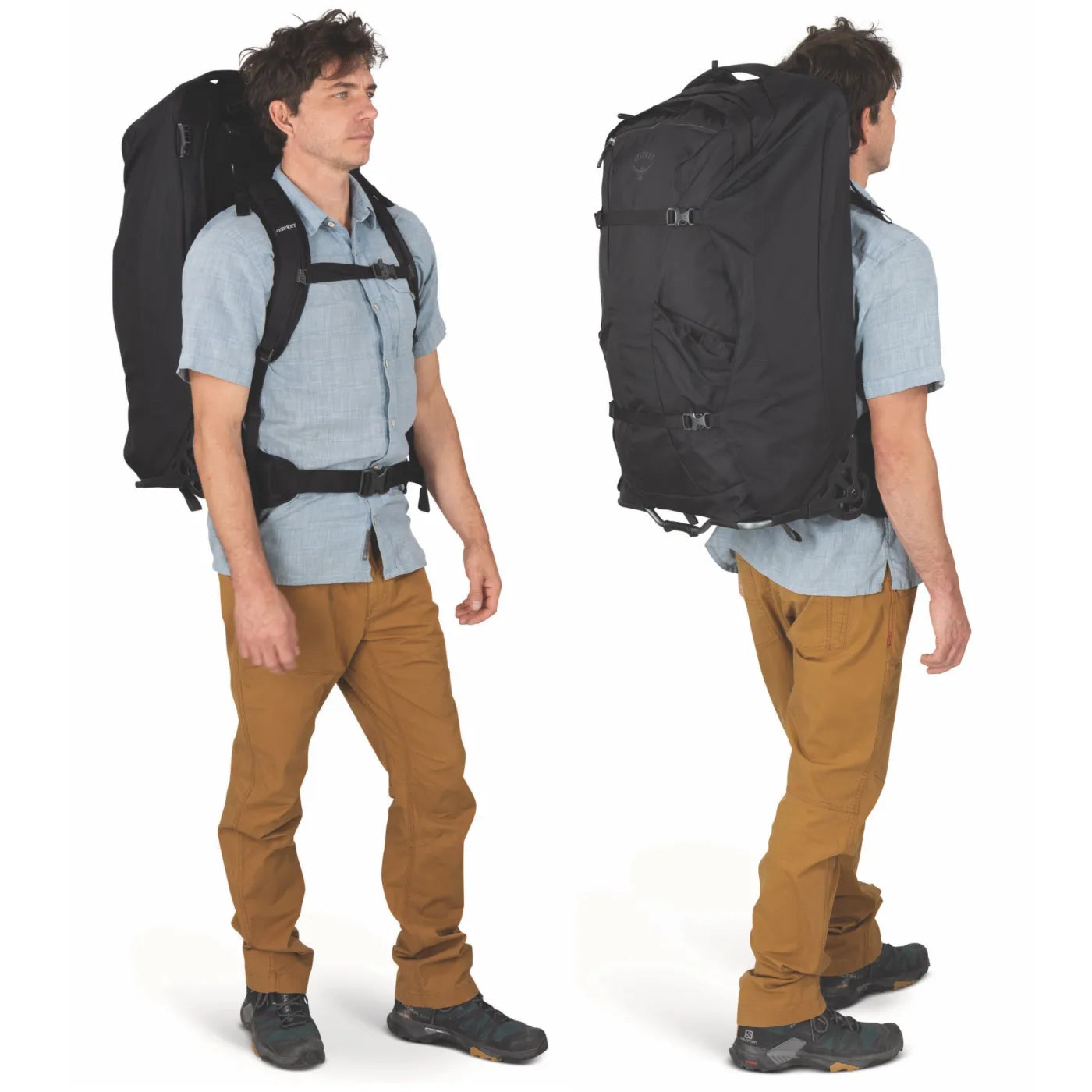 Osprey Farpoint Fairview 65L Wheeled Travel Pack - Black