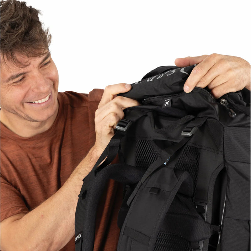 Osprey Farpoint Trek 70L Men’s Travel Backpack - Black