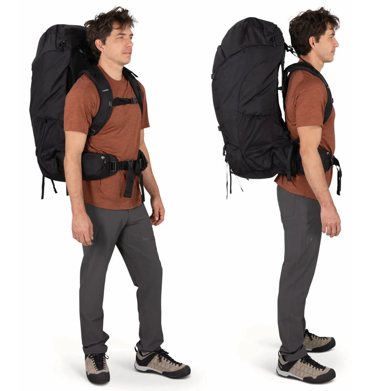 Osprey Farpoint Trek 70L Men’s Travel Backpack - Black