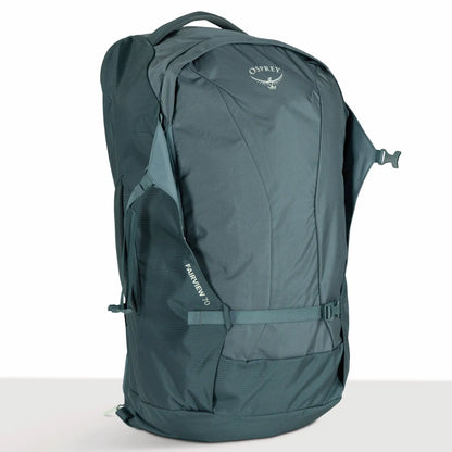 Osprey Farview 70L Women’s Travel Pack with Detachable Fairview Day Pack - Cascade Blue/Torrent Blue