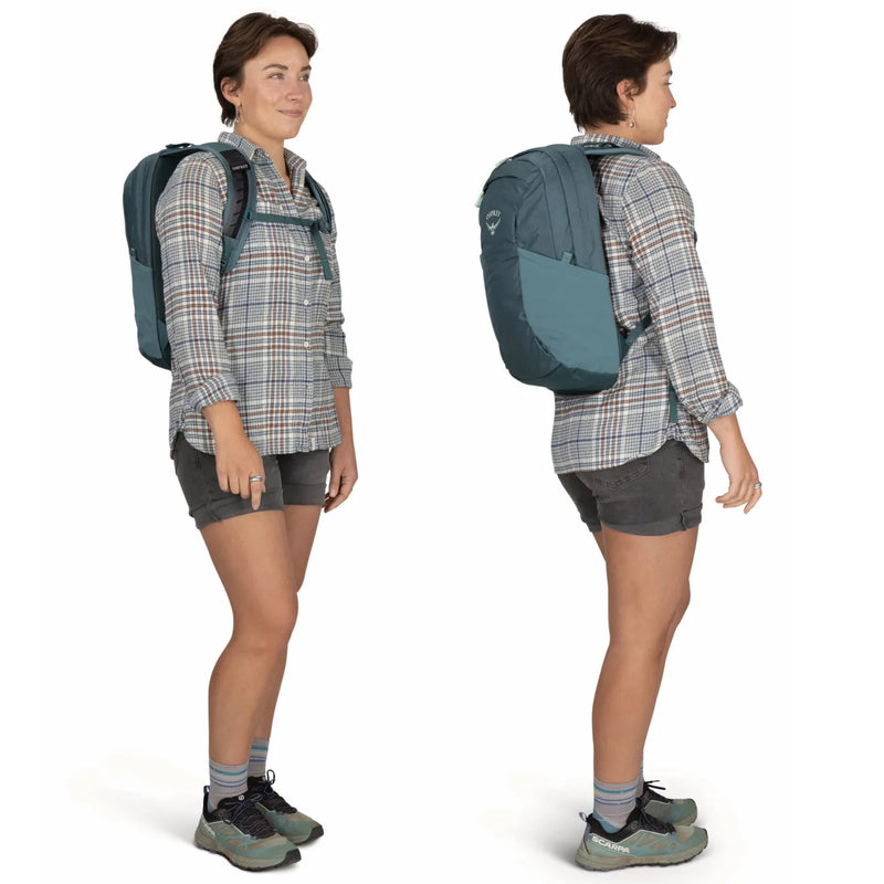 Osprey Farview 70L Women’s Travel Pack with Detachable Fairview Day Pack - Cascade Blue/Torrent Blue